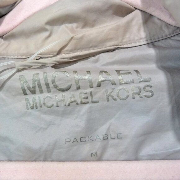 MICHAEL KORS PACKABLE PUFFER JACKET MEDIUM - Picture 6 of 13